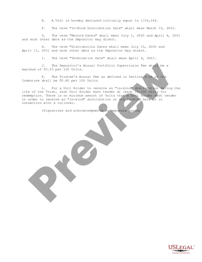 Get Trust Agreement Reference Trust Agreement between Dean Witter Reynolds, Inc. and The Bank of New York regarding Select Equity Trust Preview Trust Agreement Reference Trust Agreement between Dean Witter Reynolds, Inc. and The Bank of New York regarding Select Equity Trust