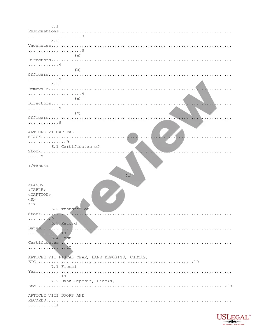 Preview Bylaws of WW Holdings, Inc.