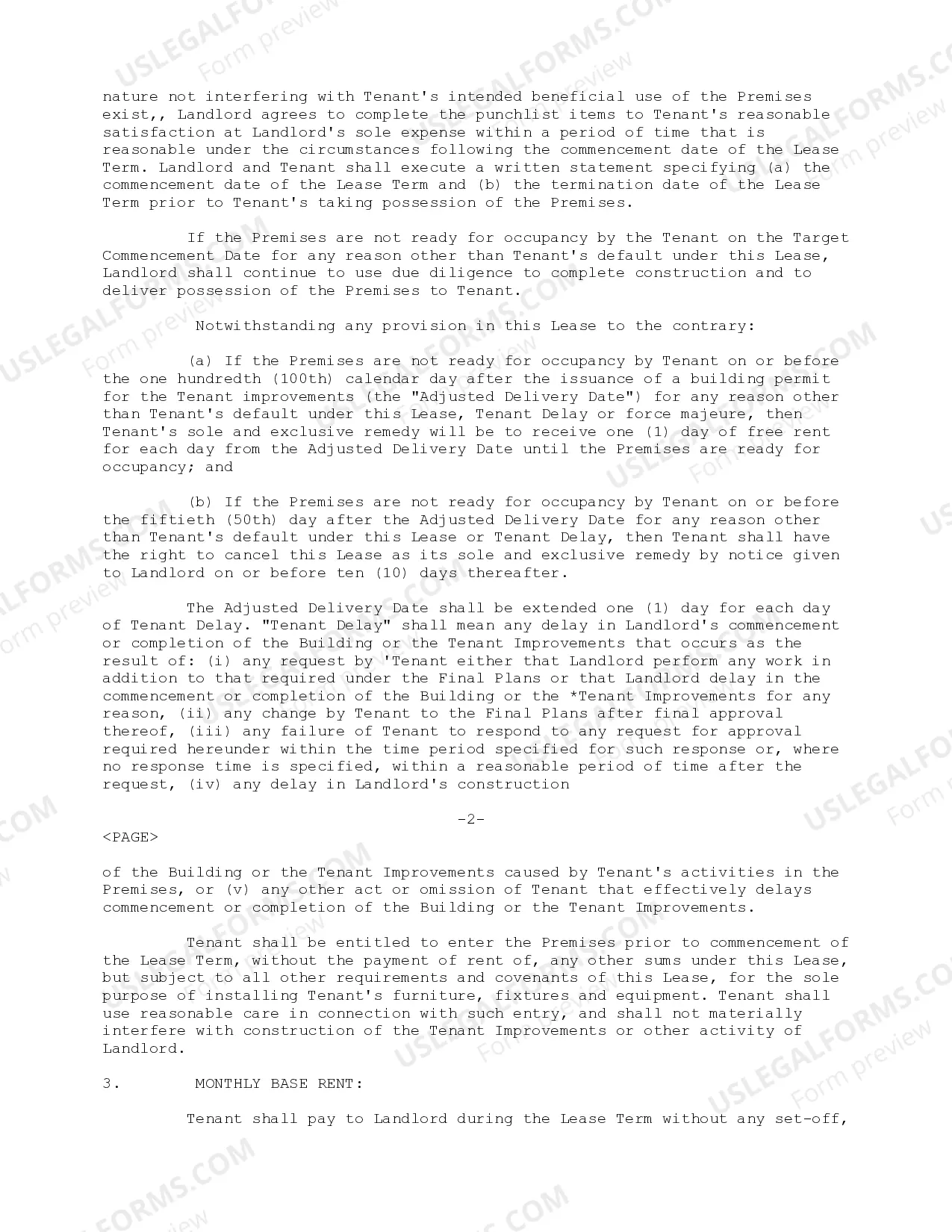 Preview Lease Agreement regarding lease of office building between Ryan Southbank II, LLC and Mindspring Enterprises, Inc.