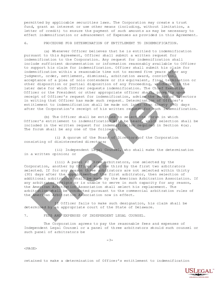 Get Indemnity Agreement between Centra Software, Inc. and officer of corporation Preview Indemnity Agreement between Centra Software, Inc. and officer of corporation
