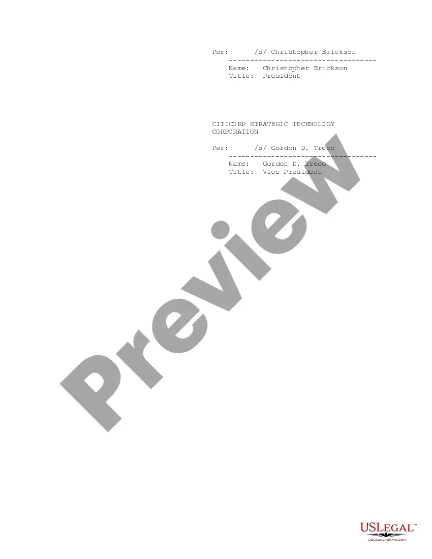 Get Support Agreement between 724 Solutions, Inc., 724 Solutions International, SRL and Citicorp Strategic Technology Corp regarding license arrangements Preview Support Agreement between 724 Solutions, Inc., 724 Solutions International, SRL and Citicorp Strategic Technology Corp regarding license arrangements
