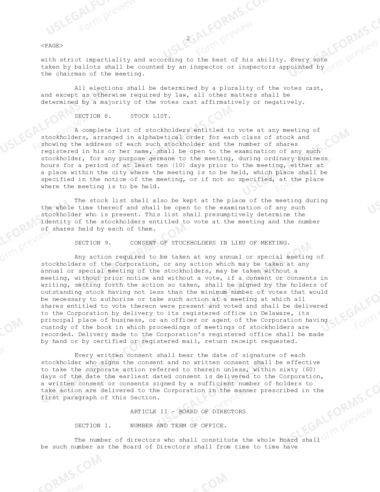 Preview Bylaws of Orient Packaging Holdings, Ltd.