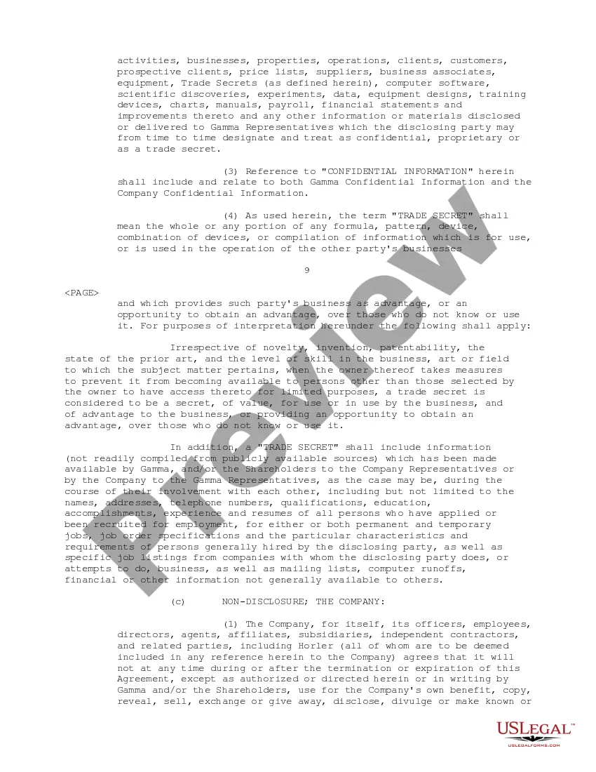 Preview Acquisition Agreement between Orient Packaging Holdings Ltd, Gamma Link Enterprises Corp, Acamax, Inc. and Everford Comsec Ltd regarding exchange of company stock