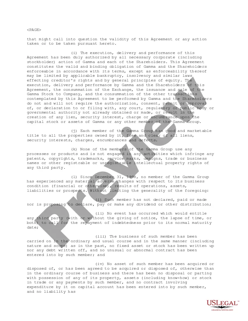 Preview Acquisition Agreement between Orient Packaging Holdings Ltd, Gamma Link Enterprises Corp, Acamax, Inc. and Everford Comsec Ltd regarding exchange of company stock