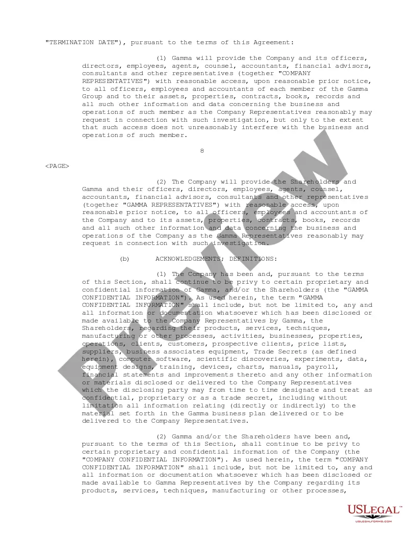 Preview Acquisition Agreement between Orient Packaging Holdings Ltd, Gamma Link Enterprises Corp, Acamax, Inc. and Everford Comsec Ltd regarding exchange of company stock