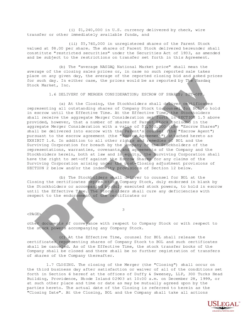 Get Plan of Merger and Reorganization between BOL Acquisition Company X, Inc., BiznessOnline.Com, Inc., Prime Communications Systems Inc. Preview Plan of Merger and Reorganization between BOL Acquisition Company X, Inc., BiznessOnline.Com, Inc., Prime Communications Systems Inc.