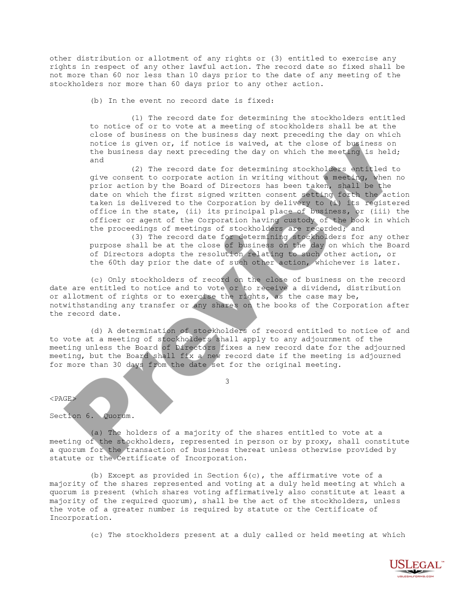 page 2 Bylaws of Correctional Systems, Inc. preview