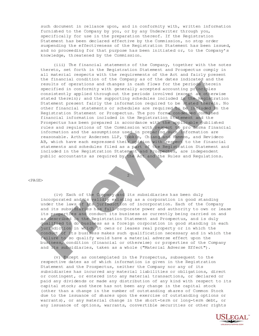Get Underwriting Agreement between Internet.Com Corp. and Internet World Media, Inc. regarding the sale and purchase of shares of common stock Preview Underwriting Agreement between Internet.Com Corp. and Internet World Media, Inc. regarding the sale and purchase of shares of common stock