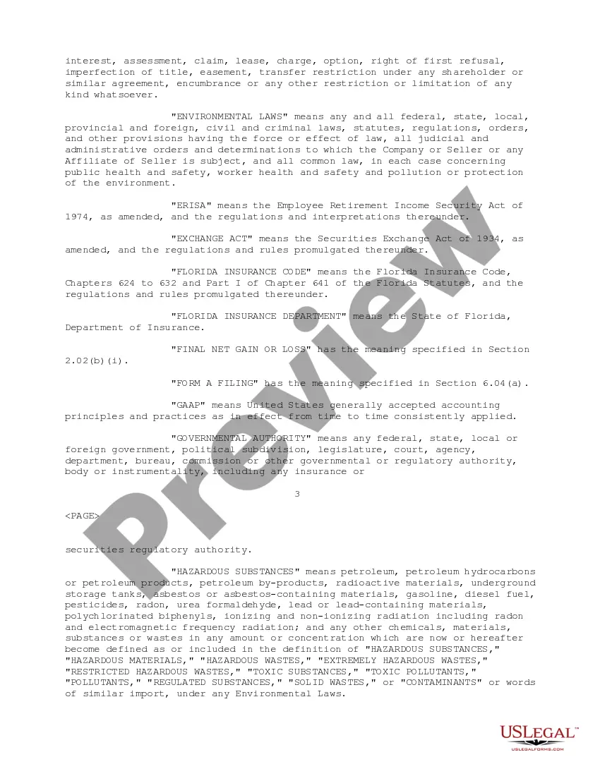 Get Sample Stock Purchase Agreement between Humana, Inc., Physician Corporation of America and Folksamerica Holding Company, Inc Preview Sample Stock Purchase Agreement between Humana, Inc., Physician Corporation of America and Folksamerica Holding Company, Inc