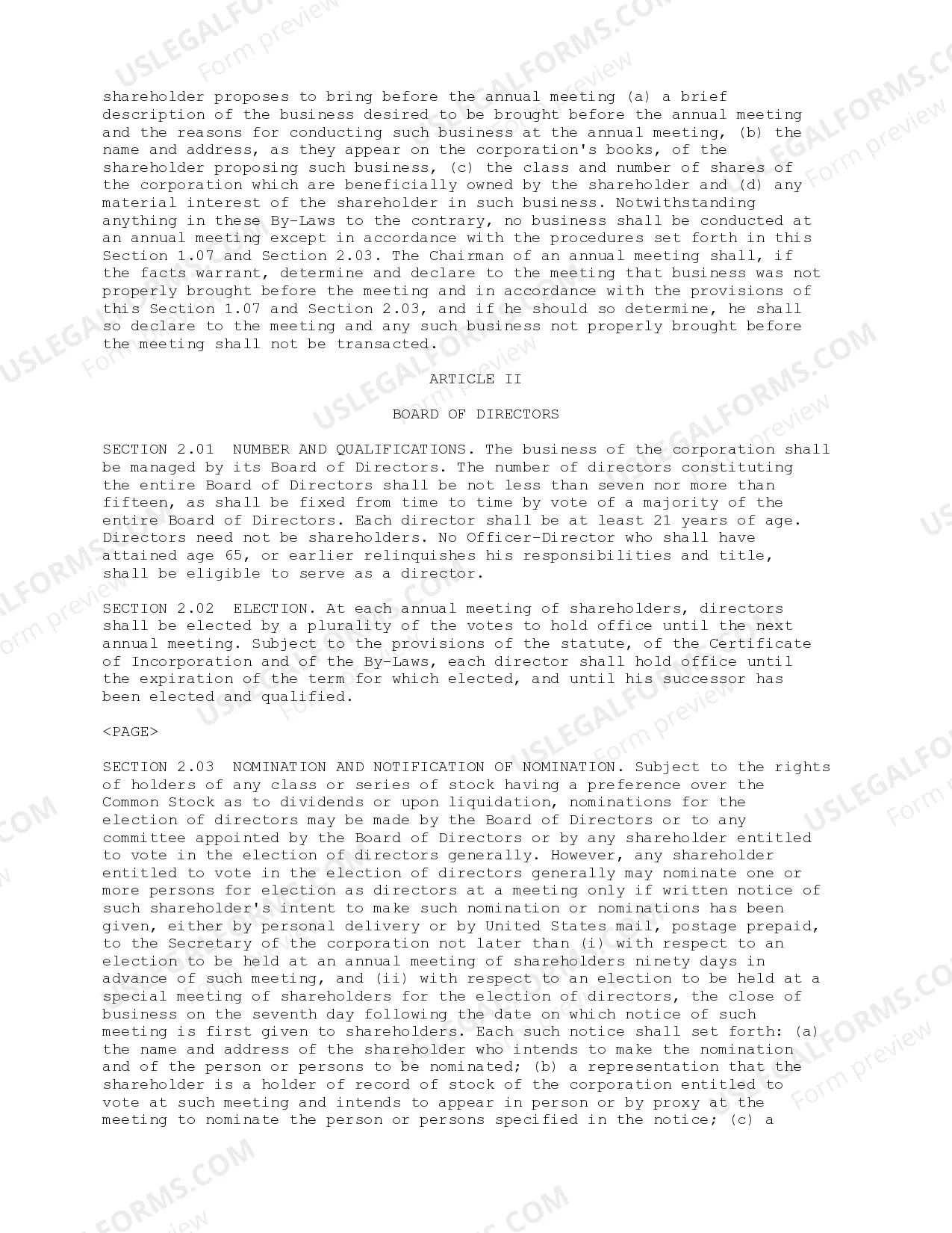 Preview Bylaws of Bankers Trust Corporation