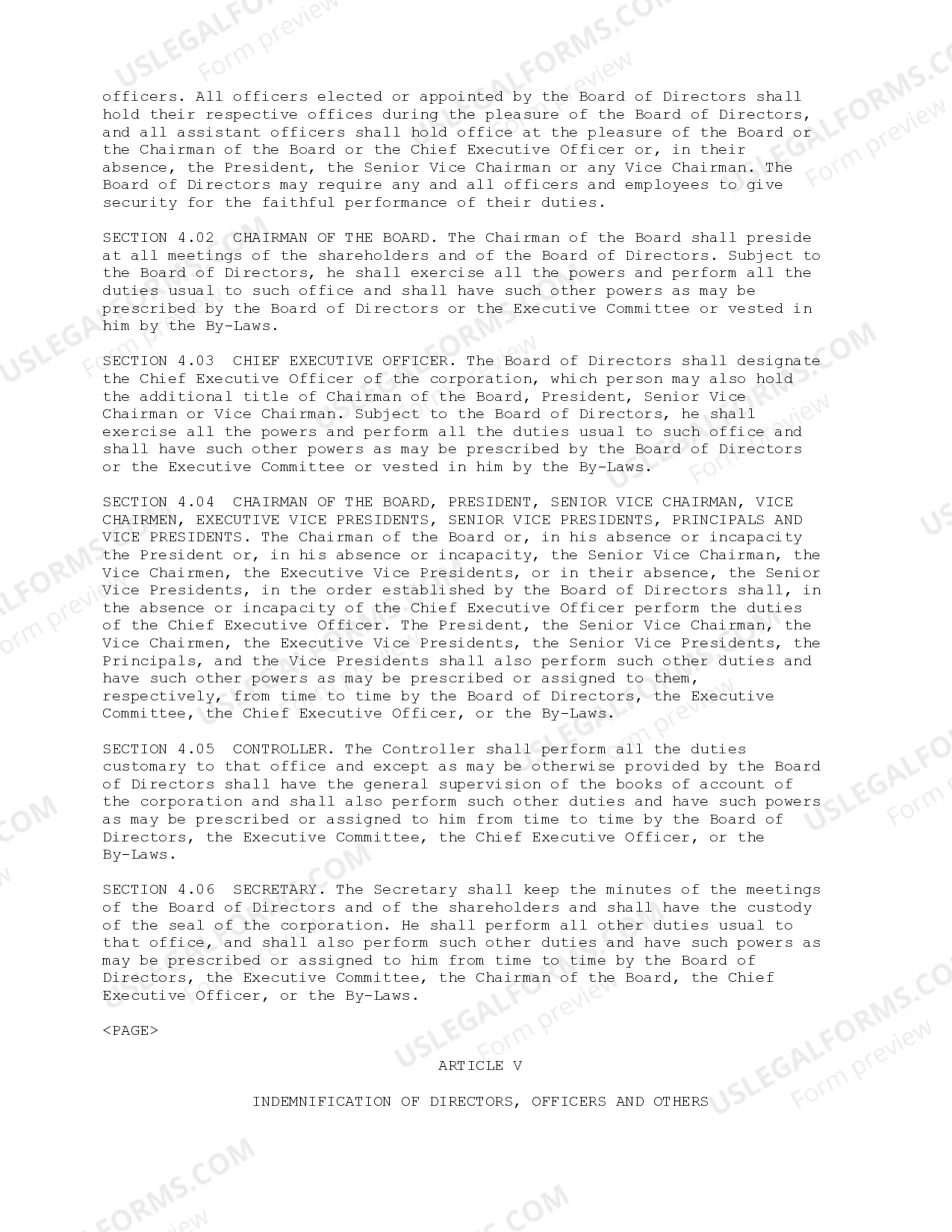 Preview Bylaws of Bankers Trust Corporation