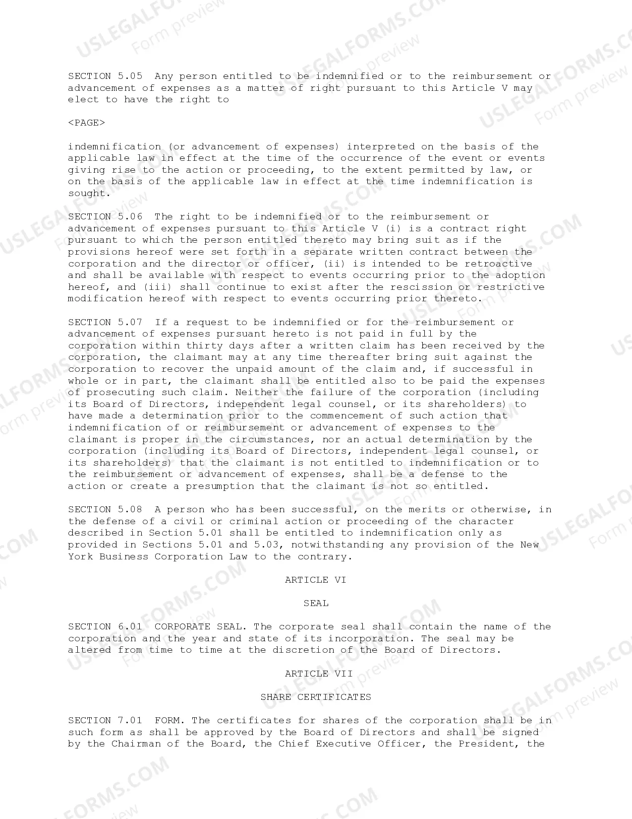 Preview Bylaws of Bankers Trust Corporation