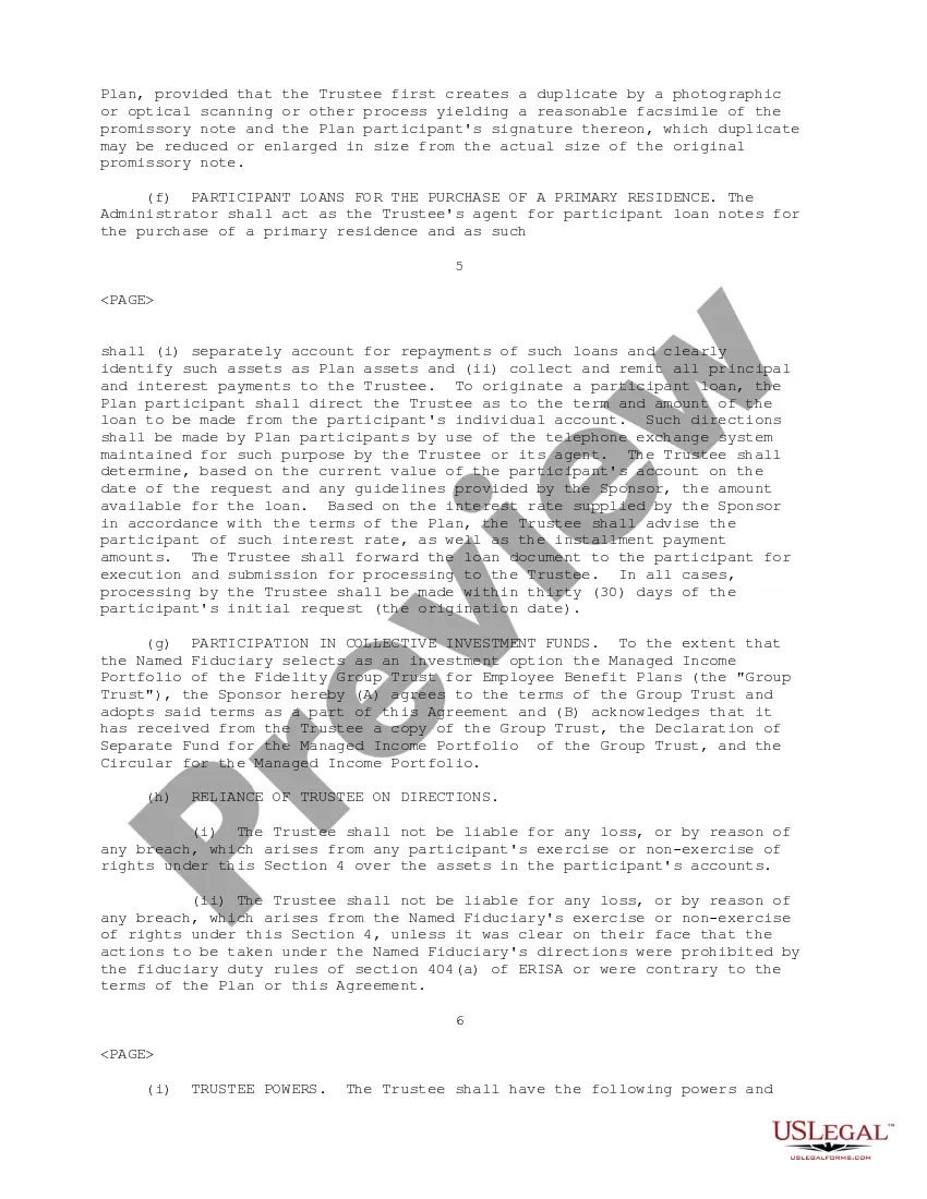 Get Polaris 401(k) Retirement Savings Plan Trust Agreement between Polaris Industries, Inc. and Fidelity Management Trust Co. regarding establishment of trust Preview Polaris 401(k) Retirement Savings Plan Trust Agreement between Polaris Industries, Inc. and Fidelity Management Trust Co. regarding establishment of trust