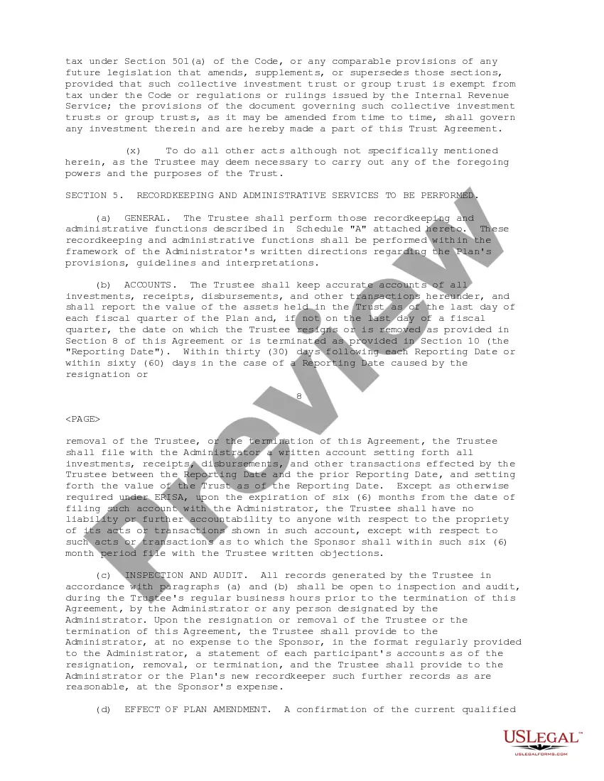 Get Polaris 401(k) Retirement Savings Plan Trust Agreement between Polaris Industries, Inc. and Fidelity Management Trust Co. regarding establishment of trust Preview Polaris 401(k) Retirement Savings Plan Trust Agreement between Polaris Industries, Inc. and Fidelity Management Trust Co. regarding establishment of trust