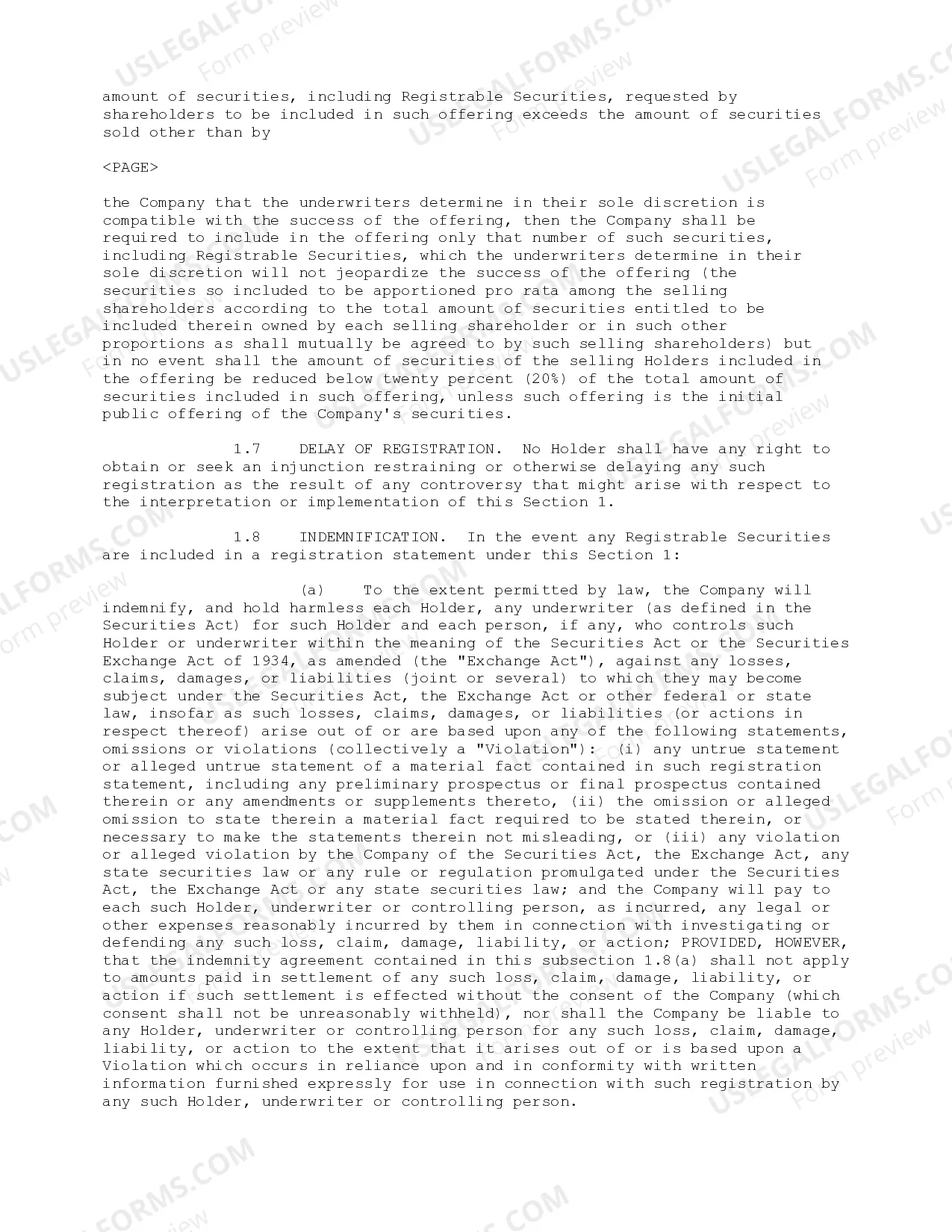 Preview Investor's Rights Agreement of BirthdayExpress.com