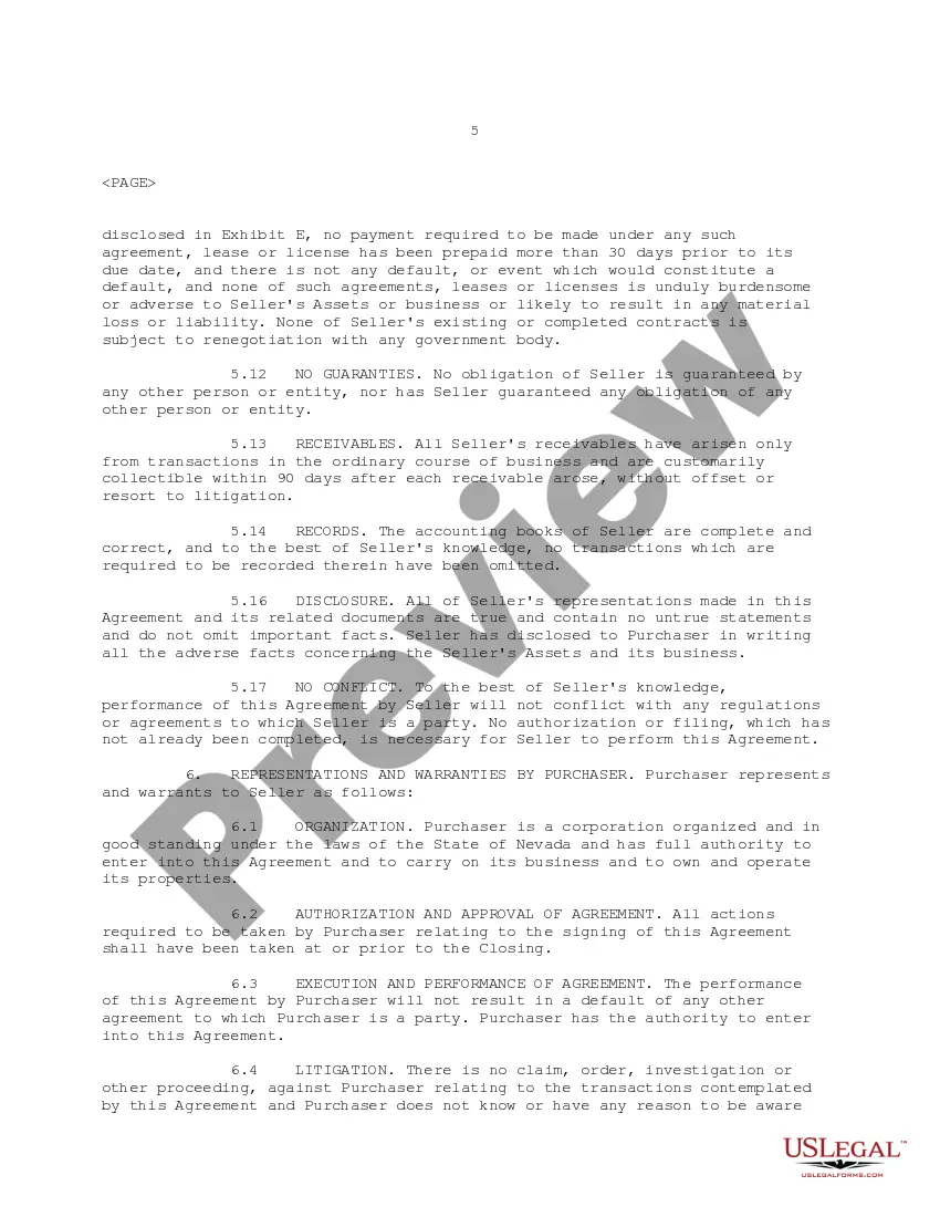 Get Sample Asset Purchase Agreement between MPI of Northern Florida and Venturi Technologies, Inc. regarding the sale and purchase of assets - Sample Preview Sample Asset Purchase Agreement between MPI of Northern Florida and Venturi Technologies, Inc. regarding the sale and purchase of assets - Sample