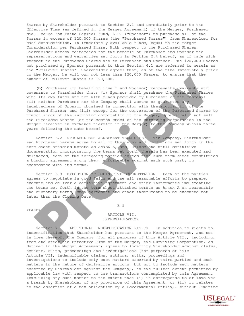 Get Recapitalization Agreement Preview Recapitalization Agreement