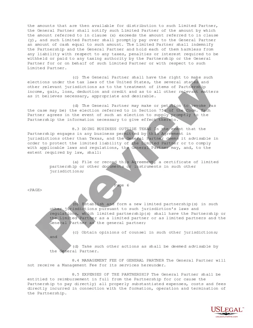 Get Sample Limited Partnership Agreement between DAH-IP Holdings, Inc. and DeCrane Aircraft Holdings, Inc. Preview Sample Limited Partnership Agreement between DAH-IP Holdings, Inc. and DeCrane Aircraft Holdings, Inc.