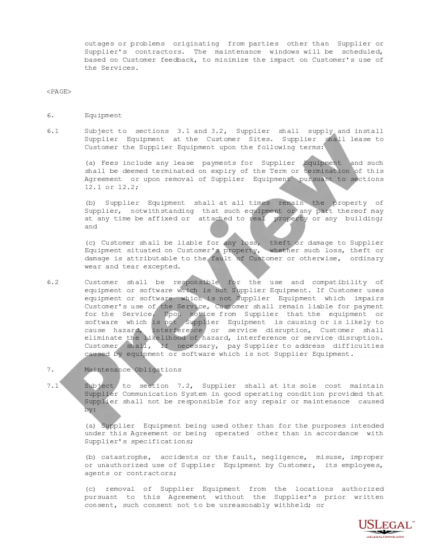 Get Internet Business Services Agreement Preview Internet Business Services Agreement