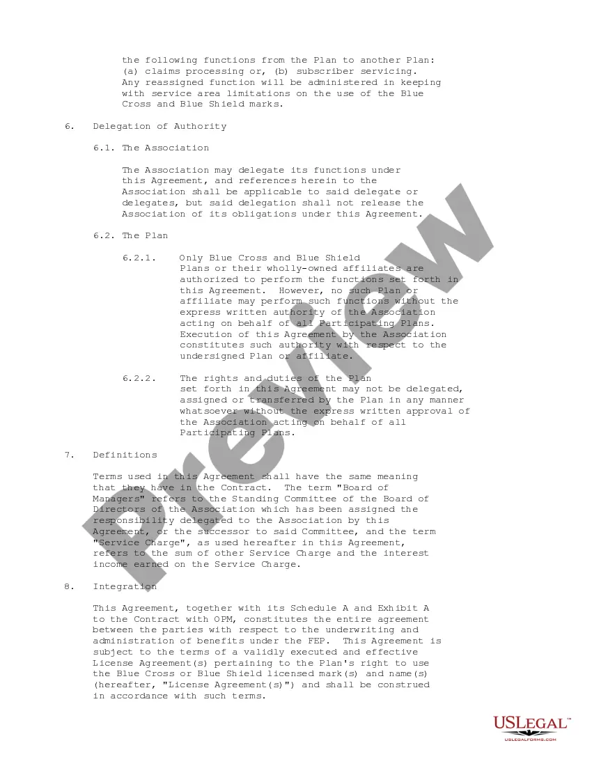 Get Plan Participation Agreement between Blue Cross Blue Shield Assoc. and Blue Cross Blue Shield of MO regarding healthcare benefit provisions Preview Plan Participation Agreement between Blue Cross Blue Shield Assoc. and Blue Cross Blue Shield of MO regarding healthcare benefit provisions