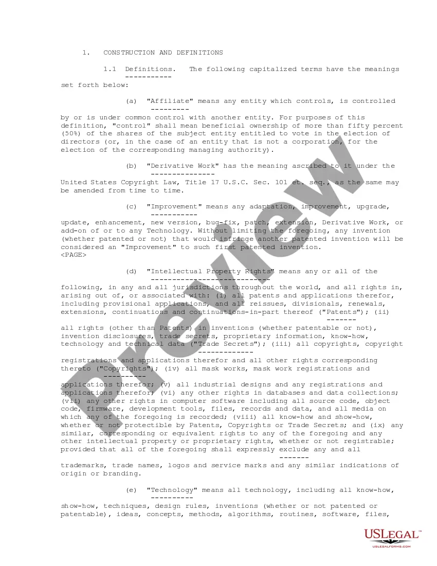 Get Cross License Agreement regarding obtaining license to certain technology and intellectual property rights Preview Cross License Agreement regarding obtaining license to certain technology and intellectual property rights