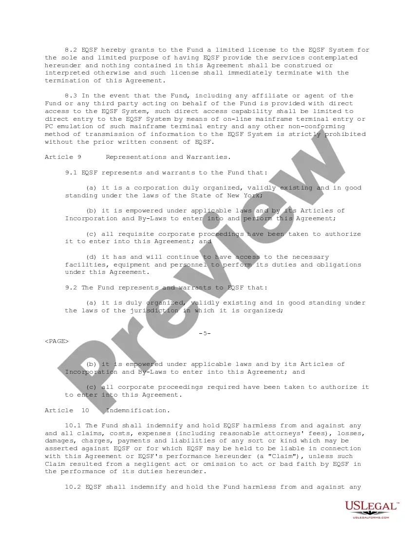 Get Administration Agreement between EQSF Advisors, Inc. and Third Avenue Trust regarding retaining EQSF to render administrative services with respect to investment Preview Administration Agreement between EQSF Advisors, Inc. and Third Avenue Trust regarding retaining EQSF to render administrative services with respect to investment