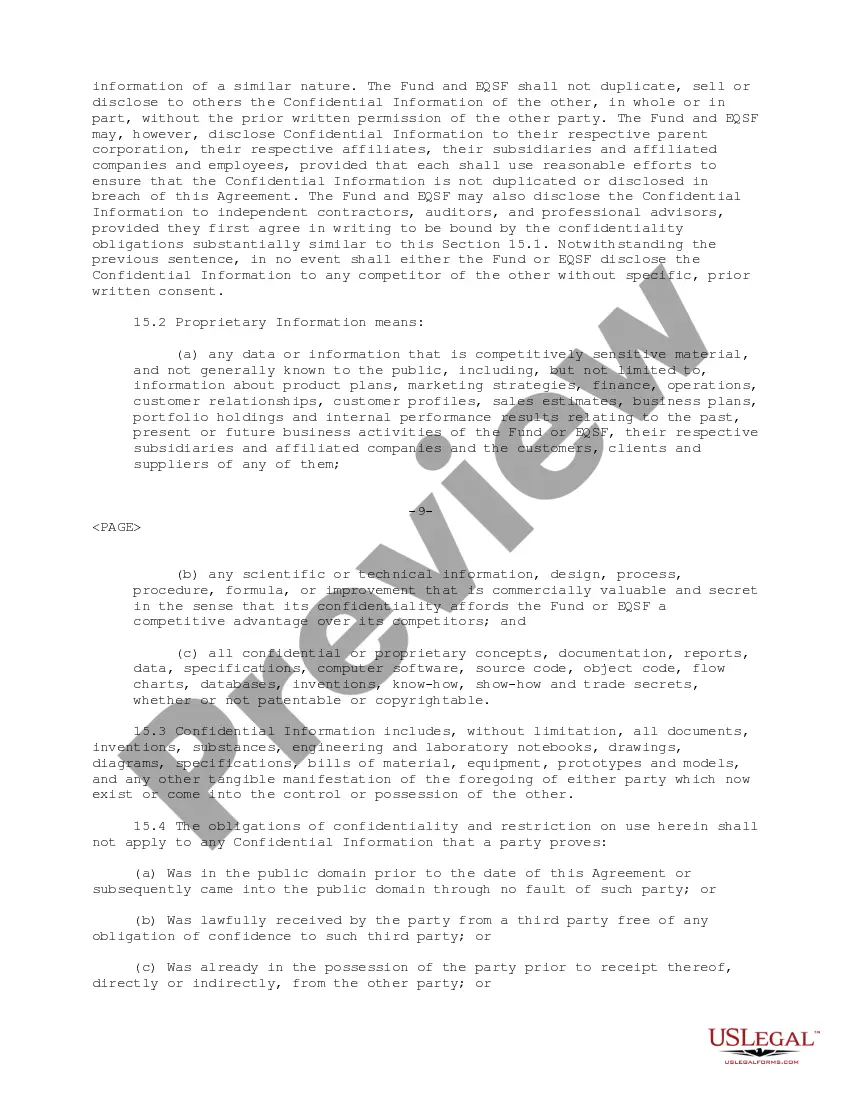 Get Administration Agreement between EQSF Advisors, Inc. and Third Avenue Trust regarding retaining EQSF to render administrative services with respect to investment Preview Administration Agreement between EQSF Advisors, Inc. and Third Avenue Trust regarding retaining EQSF to render administrative services with respect to investment