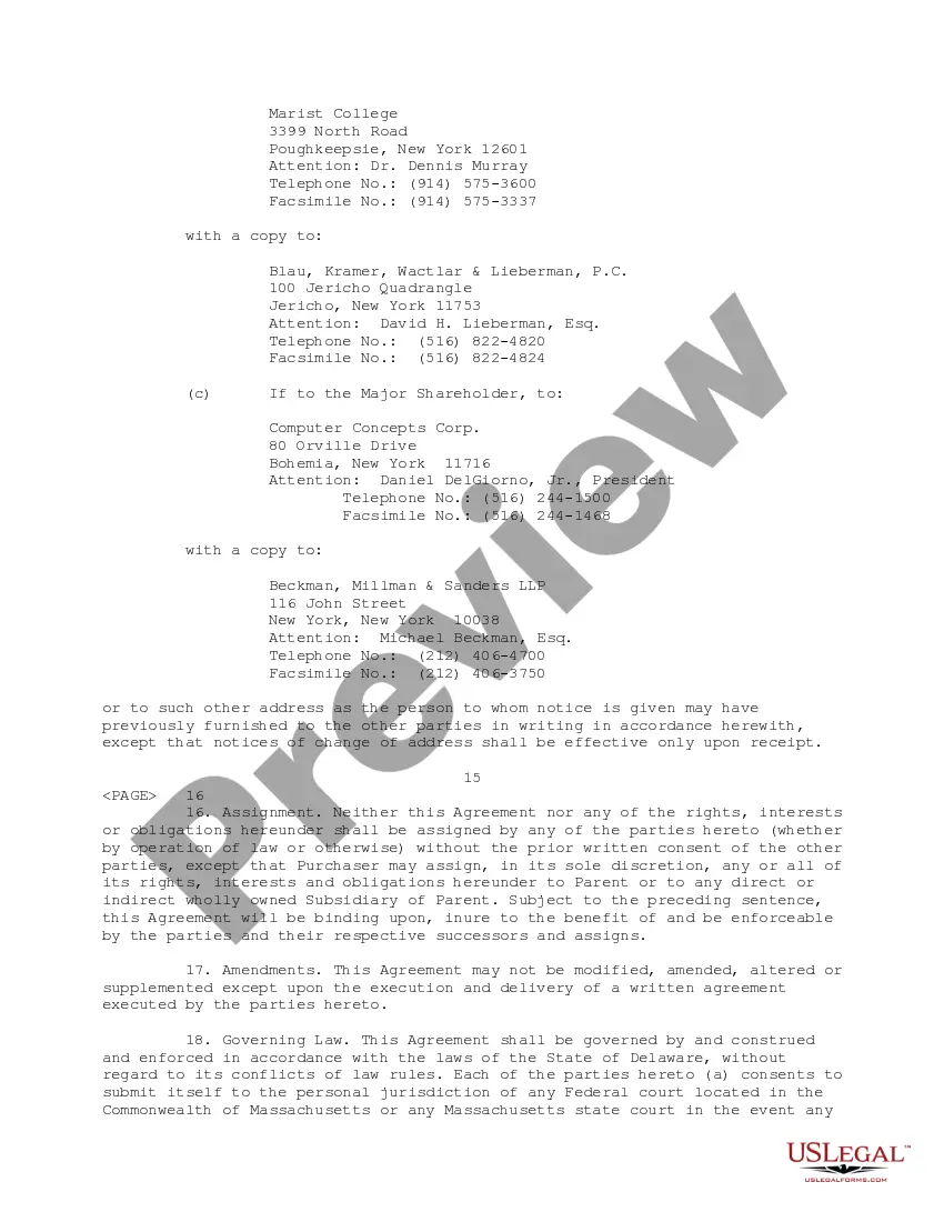 Get Stock Tender Agreement between EMC Corp., Eagle Merger Corp., Computer Concepts Corp., et al. Preview Stock Tender Agreement between EMC Corp., Eagle Merger Corp., Computer Concepts Corp., et al.