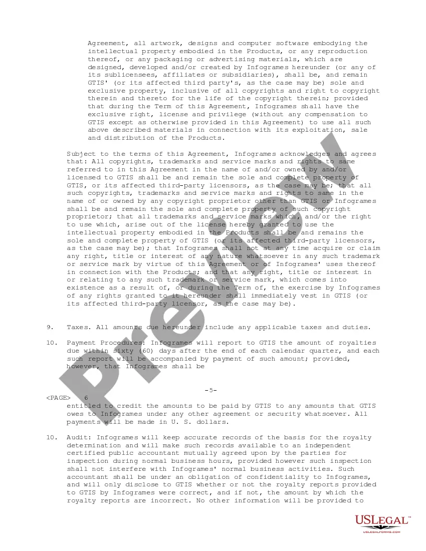 Get Distribution Agreement regarding the distribution, publishing and marketing of games and software products Preview Distribution Agreement regarding the distribution, publishing and marketing of games and software products