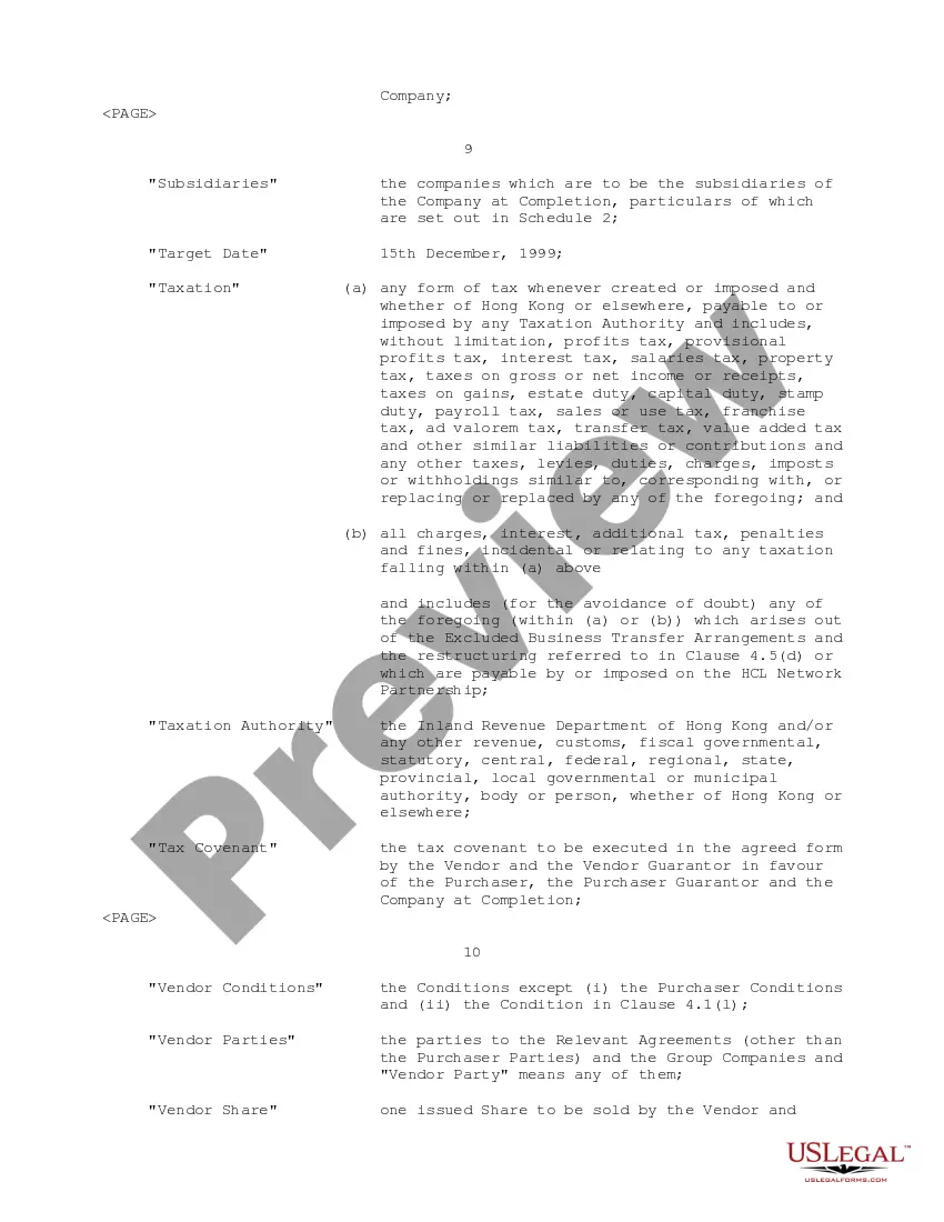 Get Sample Subscription, Sale and Purchase Agreement between Hutchison Whampoa Ltd, Hutchison Telecommunications Ltd, Global Crossing, Ltd and HCL Holdings, Ltd Preview Sample Subscription, Sale and Purchase Agreement between Hutchison Whampoa Ltd, Hutchison Telecommunications Ltd, Global Crossing, Ltd and HCL Holdings, Ltd
