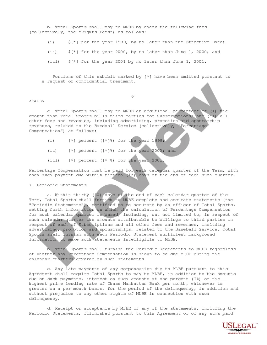 Get Totalcast Agreement Preview Totalcast Agreement