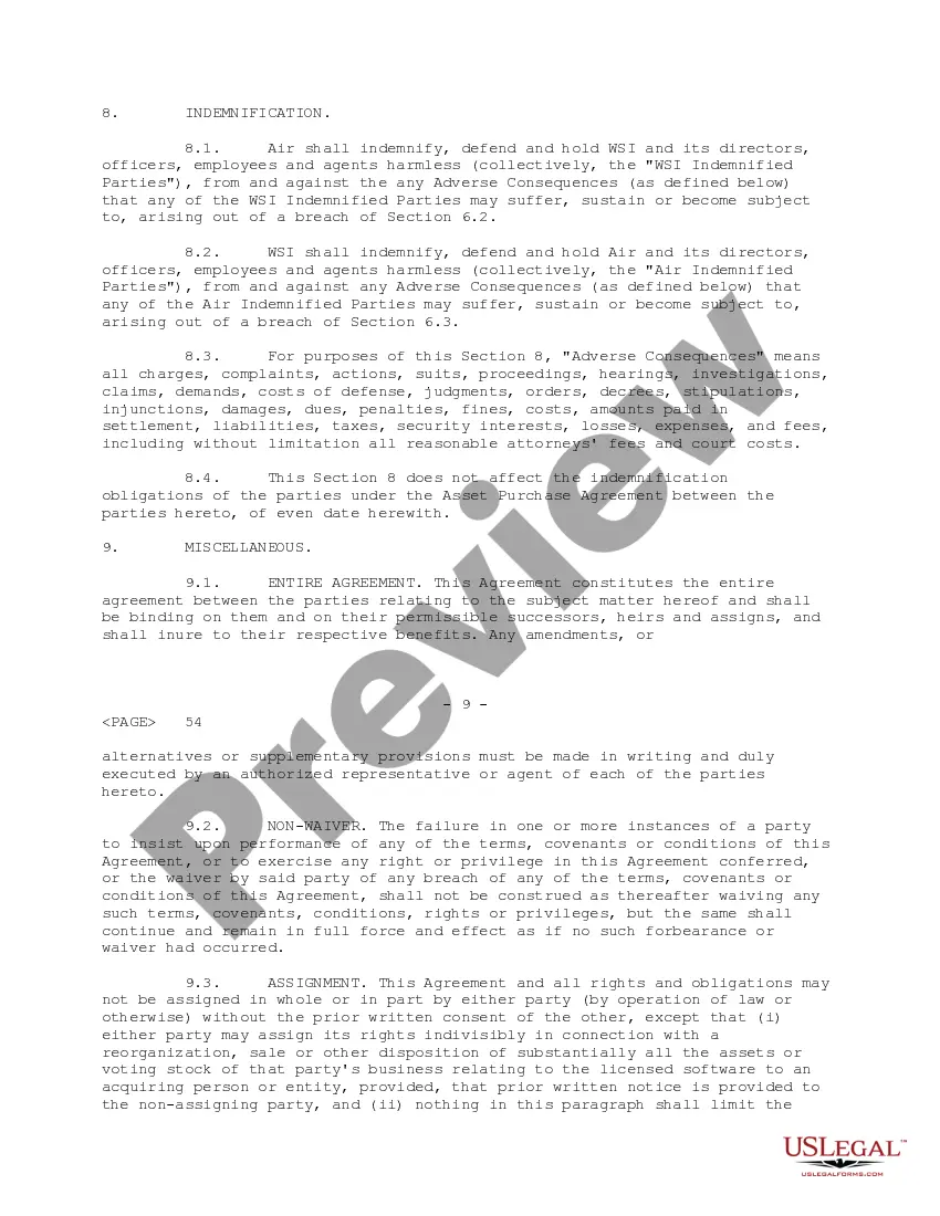 Get Software License Agreement between Witness Systems, Inc. and Advanced Integrated Recorders, Inc. Preview Software License Agreement between Witness Systems, Inc. and Advanced Integrated Recorders, Inc.