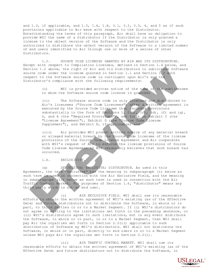 Get Software License Agreement between Witness Systems, Inc. and Advanced Integrated Recorders, Inc. Preview Software License Agreement between Witness Systems, Inc. and Advanced Integrated Recorders, Inc.