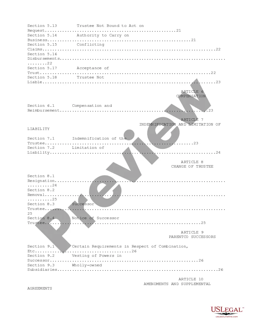 Preview Exchange Trust Agreement between Daleen Technologies, Inc., Daleen CallCo Corp., Daleen Canada Corp., Exchangeable Shares Holders and Montreal Trust Co.