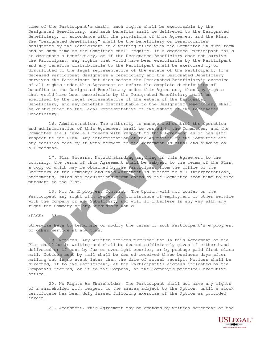 Get NQO Agreement Preview NQO Agreement