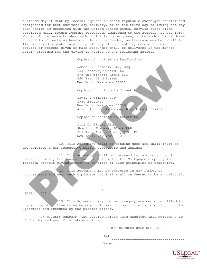 Get Sample Subordination, Nondisturbance and Attornment Agreement Preview Sample Subordination, Nondisturbance and Attornment Agreement