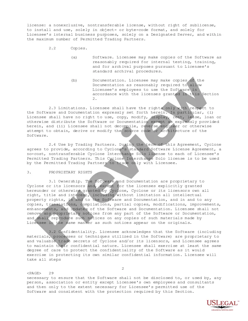 Get License Agreement regarding obtaining a license and willing to license software Preview License Agreement regarding obtaining a license and willing to license software