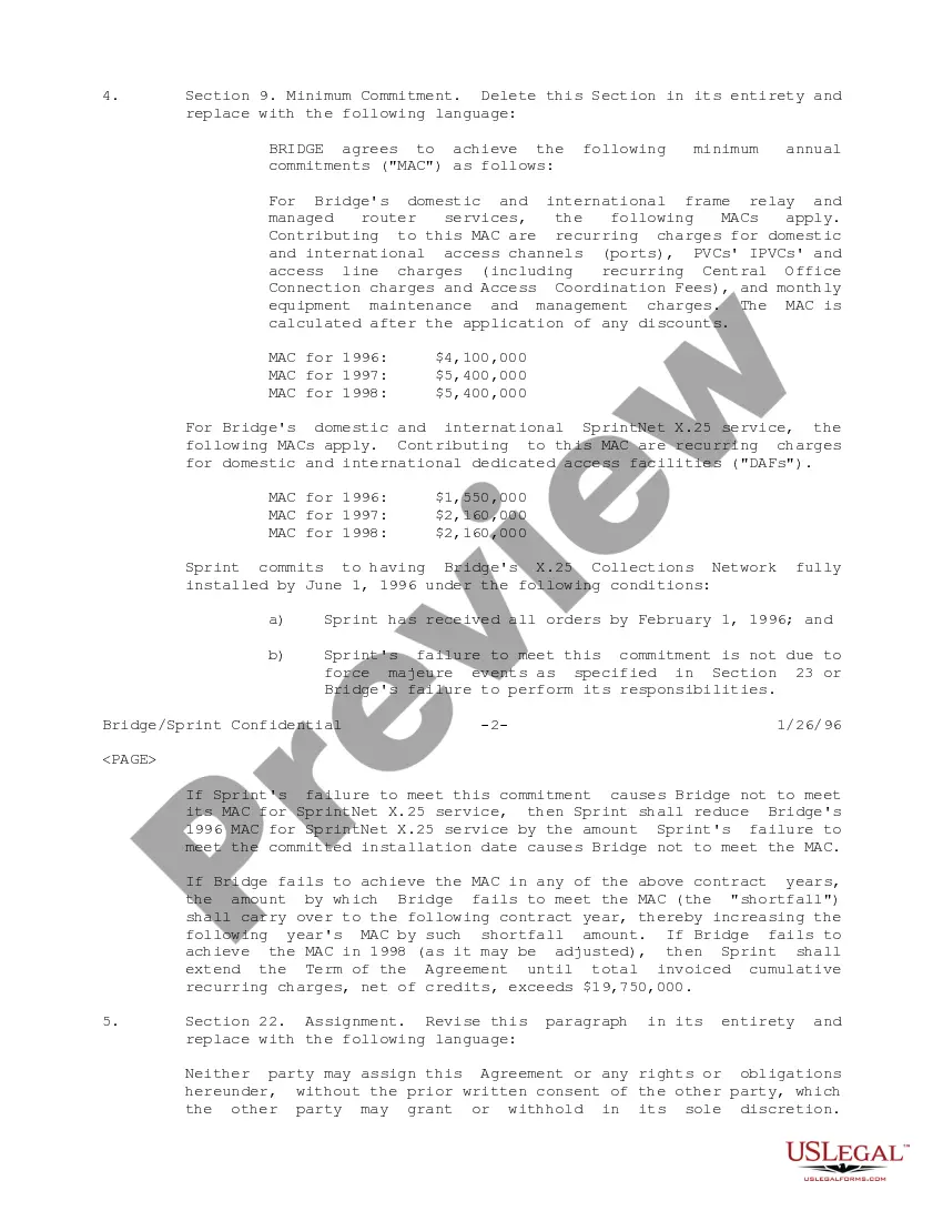 Get Amendment No. 3 to Managed Network Agreement between Sprint Communications Company, LP and Bridge Data Company Preview Amendment No. 3 to Managed Network Agreement between Sprint Communications Company, LP and Bridge Data Company