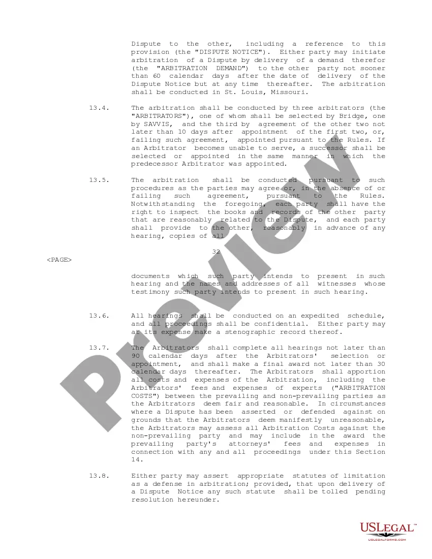 Preview Administrative Services Agreement