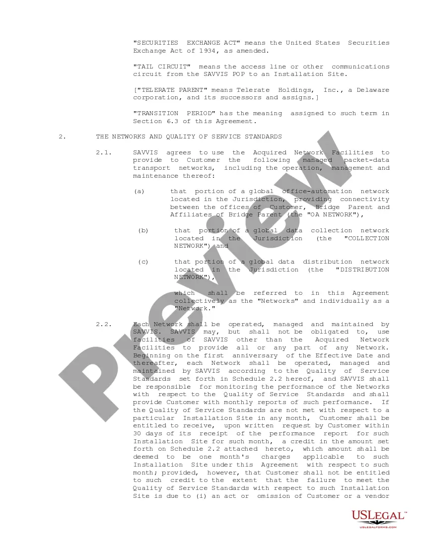 Get Local Network Services Agreement Form regarding Entering agreement with customer related to operations in the jurisdiction including Local Transfer Agreements Preview Local Network Services Agreement Form regarding Entering agreement with customer related to operations in the jurisdiction including Local Transfer Agreements
