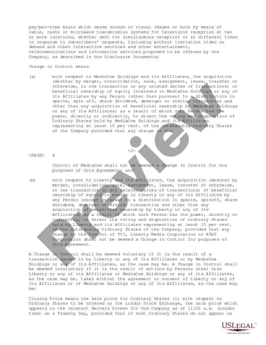 Get Amended and Restated Relationship Agreement for media companies Preview Amended and Restated Relationship Agreement for media companies