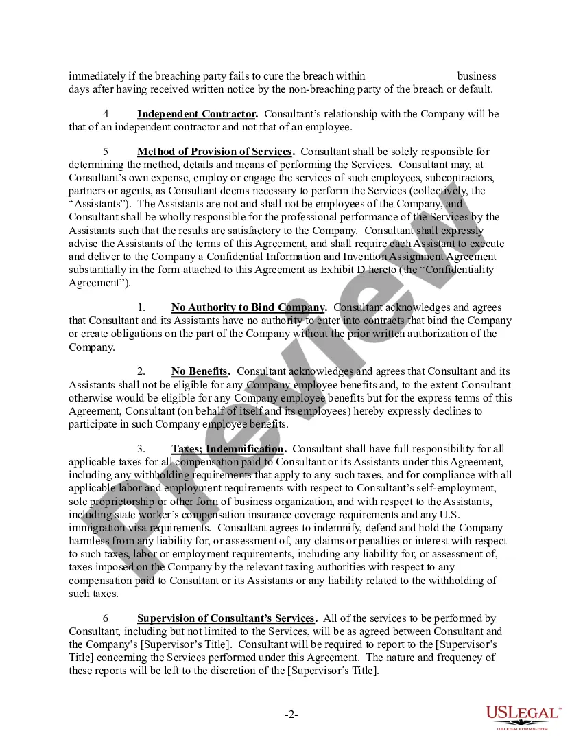 Get Consulting Agreement Preview Consulting Agreement