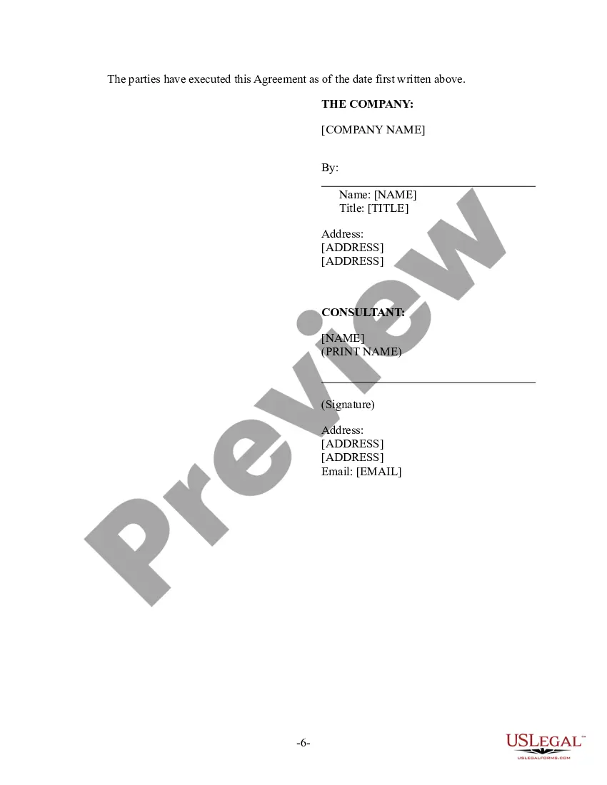 Get Consulting Agreement Preview Consulting Agreement