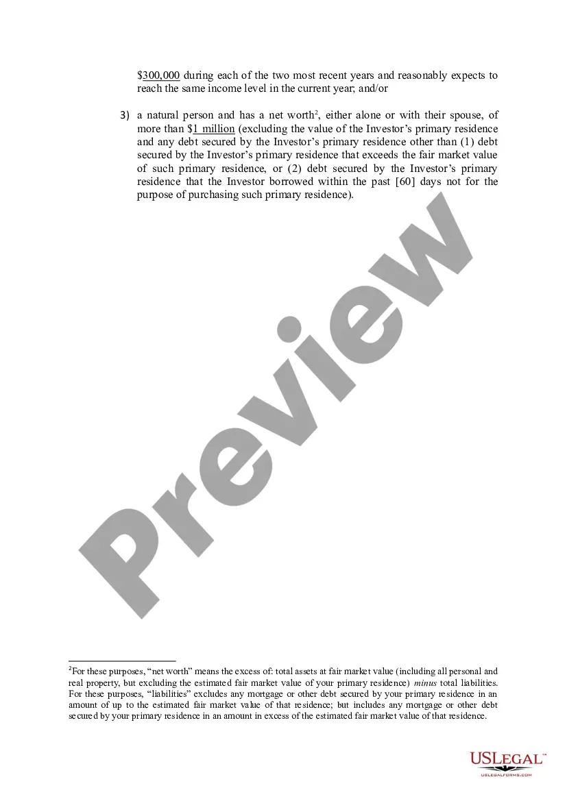 Get Accredited Investor Status Certificate Letter-Individual Preview Accredited Investor Status Certificate Letter-Individual