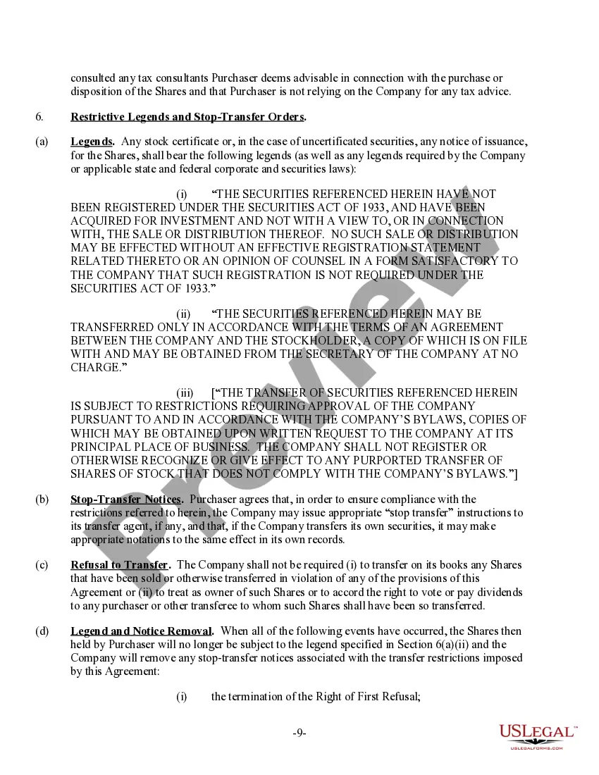 Get Common Stock Purchase Agreement with Vesting Preview Common Stock Purchase Agreement with Vesting