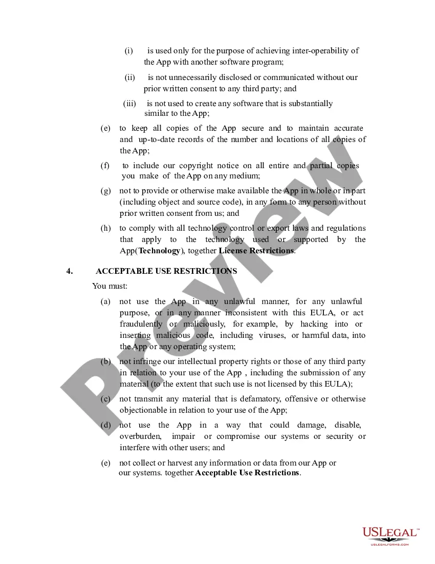 Get EULA - End User License Agreement Preview EULA - End User License Agreement