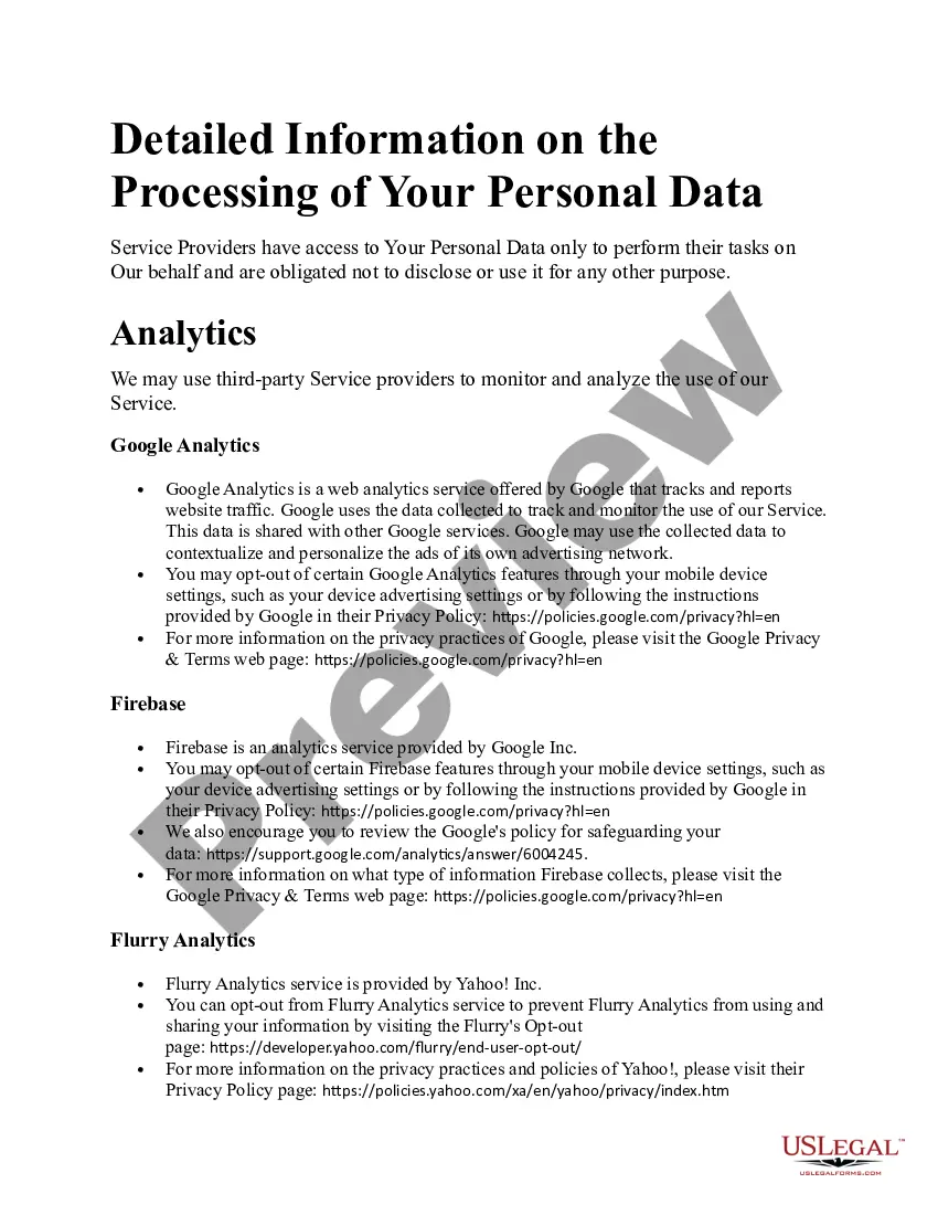 Get Mobile App Privacy Policy Preview Mobile App Privacy Policy