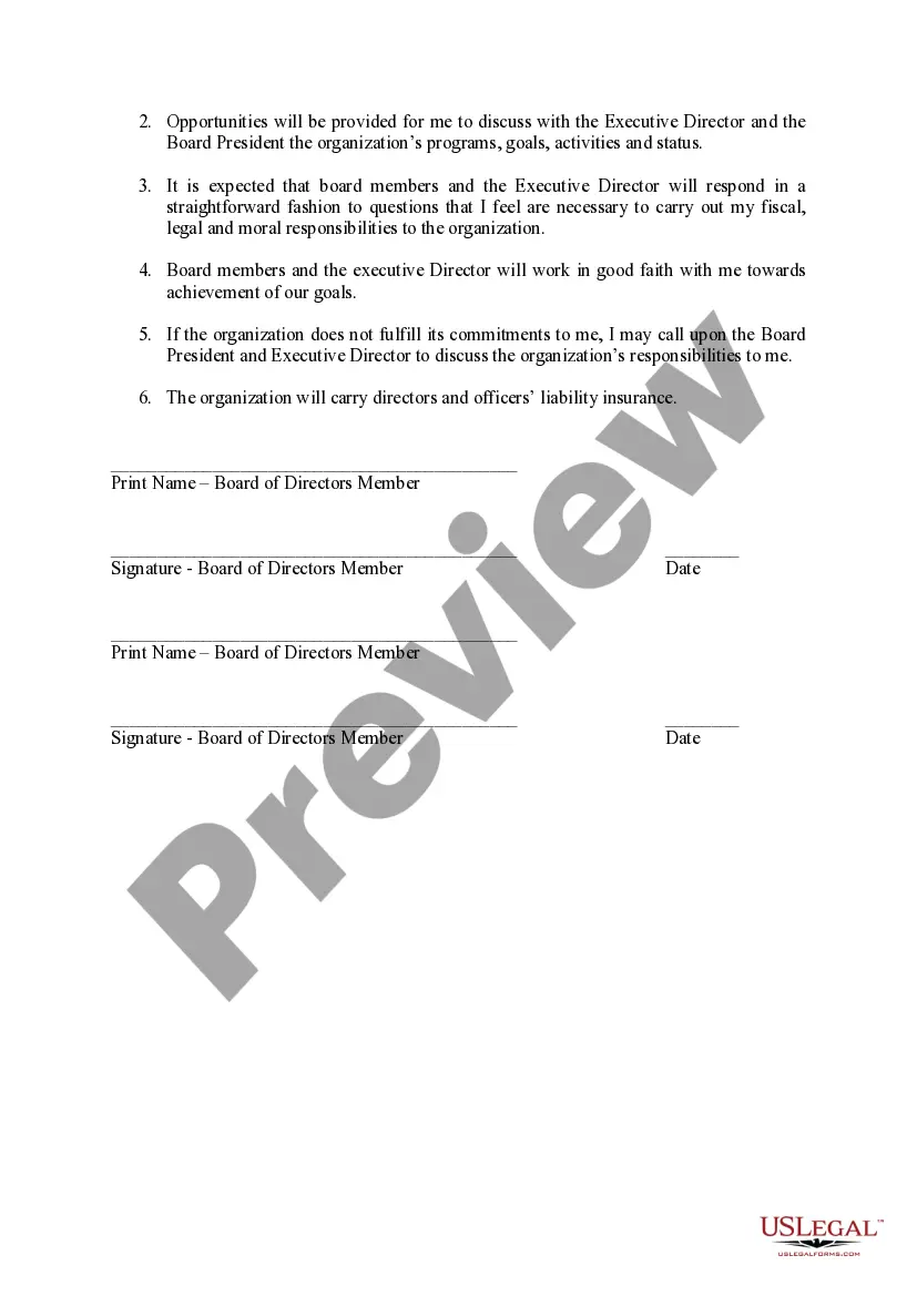 Get Board Member Agreement Preview Board Member Agreement