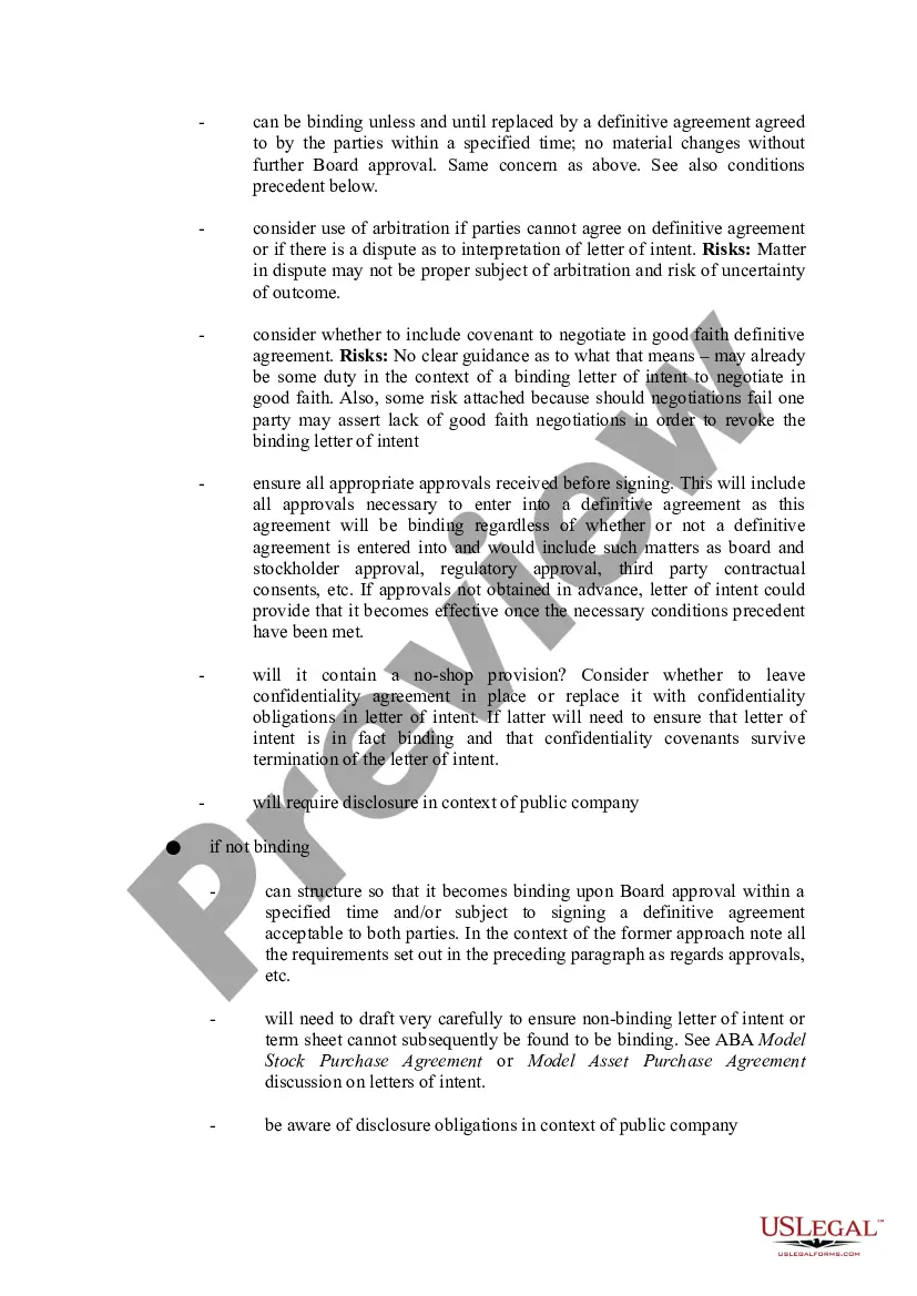 Get Checklist - Joint Venture Agreement Preview Checklist - Joint Venture Agreement