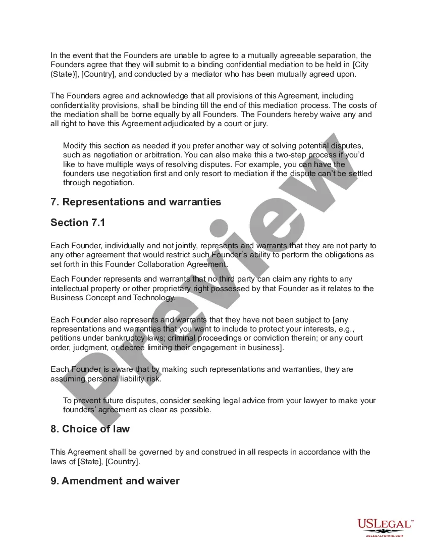 Get Founders Agreement Preview Founders Agreement